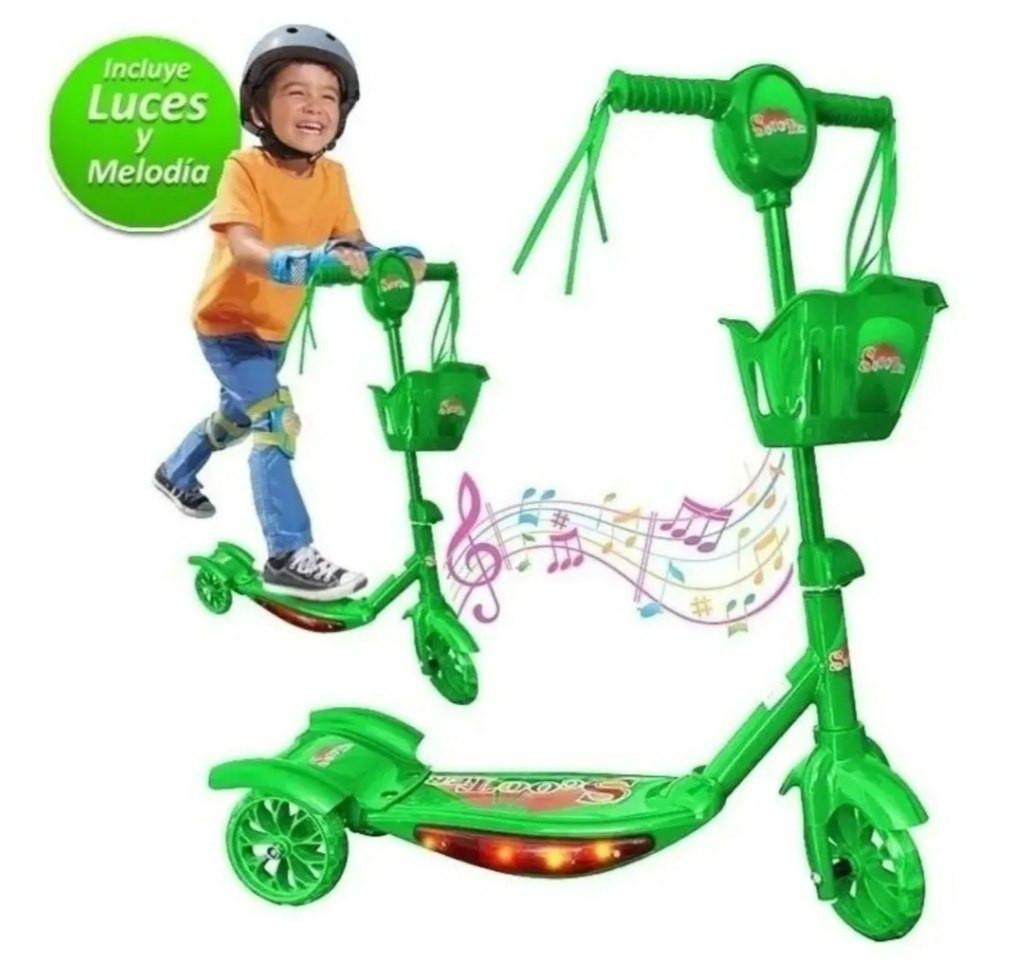 Patineta Monopatín Infantil Para Niños